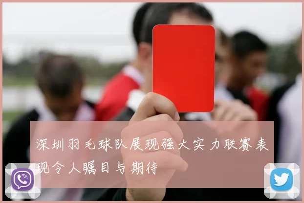 深圳羽毛球队展现强大实力联赛表现令人瞩目与期待