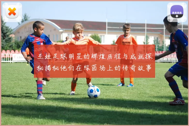 王姓足球明星的辉煌历程与成就探秘揭秘他们在绿茵场上的传奇故事
